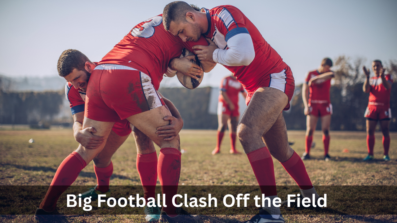 Big Football Clash Off the Field